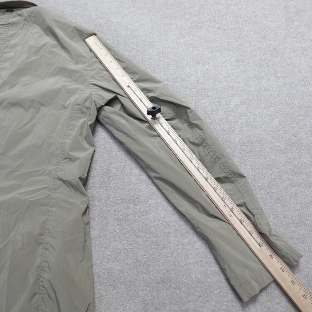 Herno Jacket 44 Beige Solid Unstructured 2 Button… - image 5